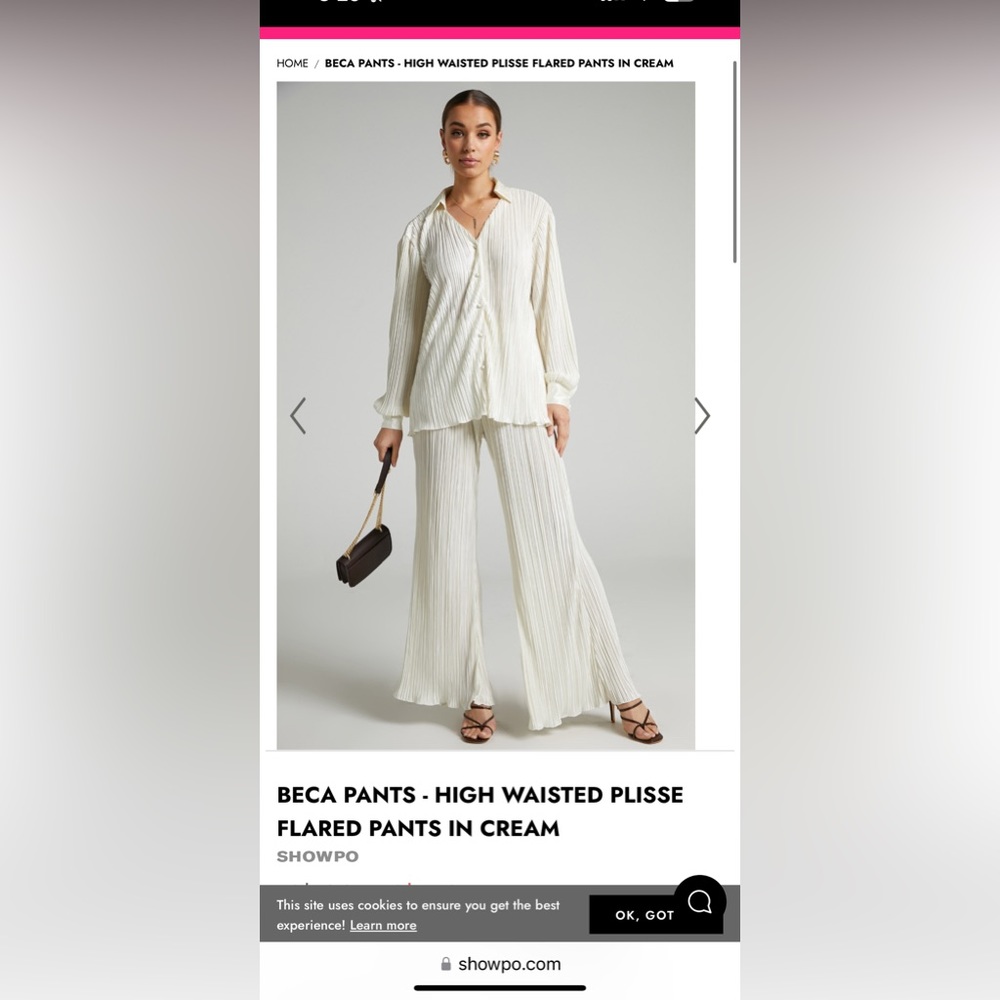 Showpo Plisse Pants